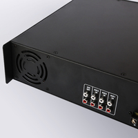 Kamu ses sistemi 3 Mic giriş ev karaoke stereo subwoofer bas 6 bölgeleri 650W profesyonel ses amplifikatörleri