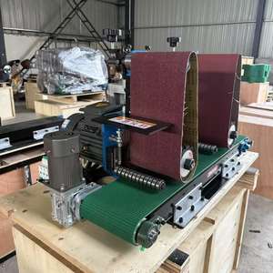 レーザー切断バリ取り金属部品研磨機、板金表面研磨研削バリ取り機、コアモーター、低価格 - Product Image 3