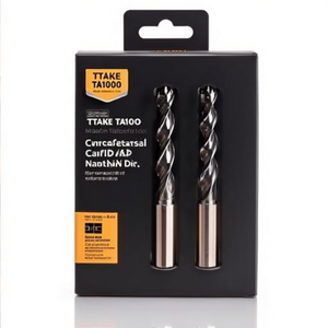 Foret universel en carbure TTAKE TA1002, revêtement Nano TiAlN, forets en carbure 3xD - Product Image 2