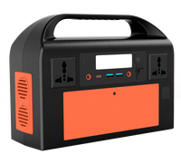 Mini générateur solaire portable 200/300W AC/USB chargeur de voiture équipement de camping à domicile en plein air avec contrôleur MPPT