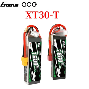 Batería Gens 1800/2000/2200/2400/2700mAh 2S 3S 4S 6S 7.4V 11.1V 14.8V 22.2V 20C 30C 45C con Conector T/XT60 para Dron - Product Image 2