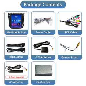 9.<span class=keywords><strong>7</strong></span> Inch Dọc 2 DIN Tesla Phong Cách Chuyển Hướng Xe Cho Honda CRV 2006-2012 Đa Phương Tiện Đầu Đơn Vị <span class=keywords><strong>GPS</strong></span> 4G Carplay Tự Động - Product Image 4