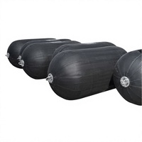 Florescence MJ2677 Modèle Yokohama Style Pare-battage pneumatique en caoutchouc naturel résistant à l'ozone Type Sling Noir STS STD Diamètre portuaire