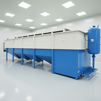 Équipement de traitement des eaux usées avec barre rotative pour la séparation solide-liquide, machine de flottation à air dissous