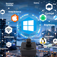 Cámara Industrial USB 2.0 de Alta Velocidad con Sensor CMOS IMX317, 1080p Full HD, 30FPS, Sin Distorsión, Sin Necesidad de Controladores