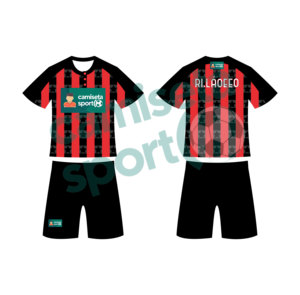 Cao Cấp Thái Lan Phiên Bản Người Đàn Ông Của Bóng Đá Jersey Chất Lượng Cao Trọng Lượng Nhẹ Độ Ẩm Wicking Thể Thao Vải Với Tùy Chỉnh Tên In Ấn - Product Image 1