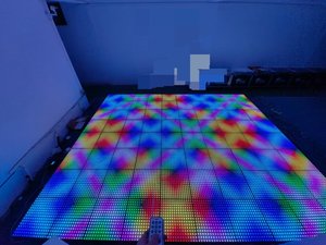 Luz de fiesta de boda inalámbrica magnética 64 píxeles Led vídeo de baile Led pista de baile - Product Image 5