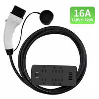 Type1 V2L connecteur de câble EV Portable Version américaine J1772 GBT Type 2 adaptateur de prise nouveau chargeur bidirectionnel en plastique