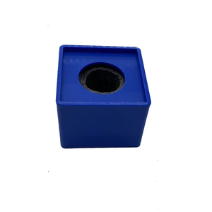 Micrófono Logo Bandera Estación Entrevista en forma cuadrada KTV Mic Station Cubo Entrevista Caja ABS <span class=keywords><strong>Prop</strong></span> Stand Noticias Reportero Inyección - Product Image 5