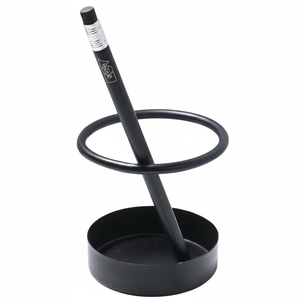 Elegant handcrafted metal <b>pen</b> <b>holder</b> <b>for</b> stylish office <b>desk</b> organization and creative workspace accessory display setup - Product Image 1