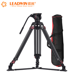 609A Professional Video Tripod Made Of Aluminium Alloy With Fluid Head Suitable For Video Camera And Dslr - Product Image 5