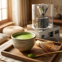 Moulin à matcha électrique commercial MY-06, moulin à thé vert automatique professionnel, broyage ultra-fin, processus à basse température