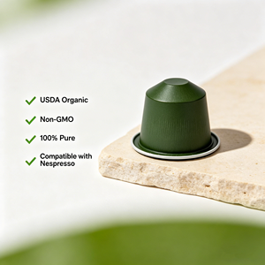 Cápsulas de Té Verde Chino Orgánico Compatibles con Nespresso Original Line, Veganas, Sin Gluten, Precio de Fábrica - Product Image 2