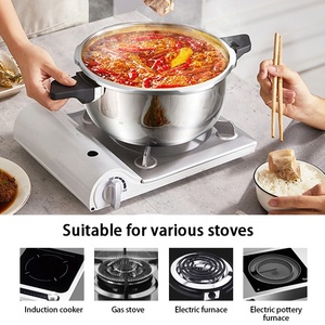 <span class=keywords><strong>Olla</strong></span> <span class=keywords><strong>a</strong></span> Presión Portátil de 12L para Alta Altitud, Versátil, de Aleación de Acero Inoxidable, para Camping, Senderismo y Viajes en Auto, <span class=keywords><strong>a</strong></span> Prueba de Explosiones - Product Image 6