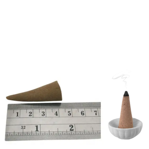 Incienso de carbón perfumado de Rosa aromática Popular, estilo chino, torre de humo de madera de agar de reflujo, cajas de ramo de incienso de cono de madera Oud - Product Image 1