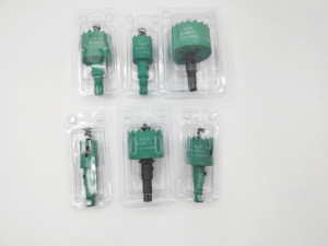 M42 Bi-16-200mm Kit de sierra perforadora Juego de brocas de núcleo de alto rendimiento Acero de alta velocidad Cenador incorporado Tubería de yeso Industria de la madera - Product Image 2