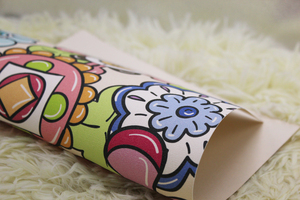 Servicio de Corte de <span class=keywords><strong>Papel</strong></span> Tapiz con Patrón de Lino de PVC de 1.37m Personalizado de Fábrica para Habitaciones de Hotel, Compatible con Tinta Látex/UV/ECO Solvente - Product Image 4