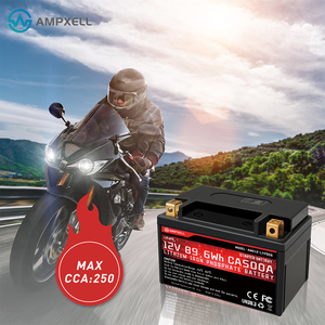 Batterie lithium-ion rechargeable AMPXELL 12V 7Ah CA500A 89.6Wh pour démarrage de voiture et générateur AMX12--70FQ - Product Image 4