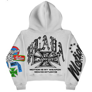 Ensemble survêtement homme personnalisé : sweat à capuche imprimé et pantalon large, tenue streetwear deux pièces, ensemble hoodie oversize imprimé pour homme - Product Image 3
