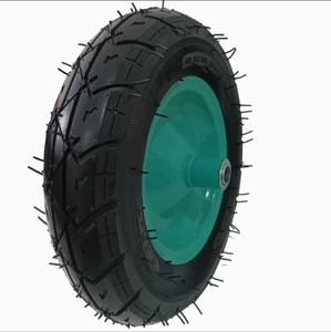 14 인치 3.50-8 Green Edge 공압 휠 새로운 조건 볼 베어링 소매업용 휠체어용 인기 패턴 - Product Image 2