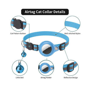 Collar de Perro Ajustable de Alta Calidad Hecho a Mano con AirTag y Rastreo GPS, Collar de Cuero para Perro - Product Image 3