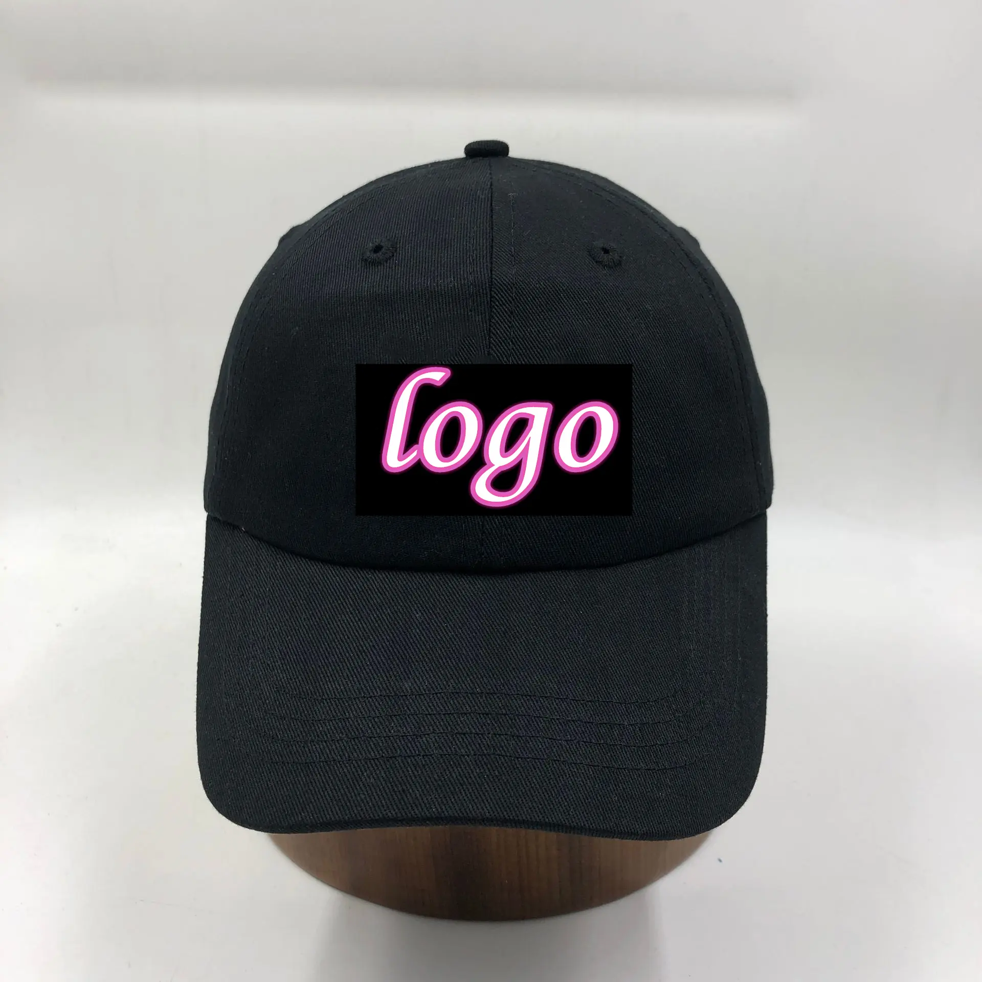 Topi Lampu Led Luar Biasa Model Baru, Topi Bercahaya Kustom dengan Logo Anda Sendiri