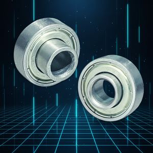 Fornecedor de Rolamentos de Esferas de Aço Inoxidável C3 2RS, Rolamento de Dupla Fileira Não Padrão 626ZZ com Anel Interno Estendido - Product Image 1