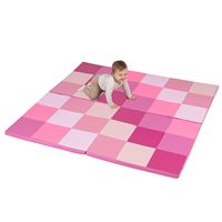 Tapis de jeu en mousse pour tout-petits, tapis de ramper pliable pour bébé, tapis de sol antidérapant doux pour la garderie, tapis d'activité épais imperméable à mémoire de forme