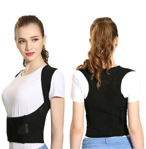 Soporte <span class=keywords><strong>de</strong></span> Espalda, Cuello y Hombros GET POWER <span class=keywords><strong>de</strong></span> Alta Calidad, Ligero y Antideslizante, Cinturón <span class=keywords><strong>de</strong></span> <span class=keywords><strong>Yoga</strong></span> y Fitness, Portátil, Unisex, Quema Grasa - Product Image 1