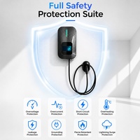 Prix Usine 7kW 11kW 22kW Borne de Recharge Murale AC pour Véhicules Électriques OCPP 1.6J Smart WiFi 4G Ethernet Type 2 Station EVSE Vente en Gros