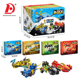 Juego de Construcción 2 en 1 Transformable en Pistola, 243 Piezas, Bloques de Construcción DIY de Dinosaurio y Dragón, Juguete Creativo de Deformación para Niños - Product Image 6
