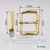 Boucles de ceinture pour hommes d'affaires, logo gravé sur mesure, alliage de zinc, métal résistant à la rouille, anti-rayures, pour ceinture en cuir