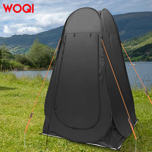 เต็นท์อาบน้ำ Woqi ขนาด 120x120x200 ซม. แบบชั้นเดียว กันน้ำ พับเก็บได้ ติดตั้งง่าย สำหรับตั้งแคมป์กลางแจ้ง ห้องเปลี่ยนเสื้อผ้า เต็นท์ส่วนตัว - Product Image 3