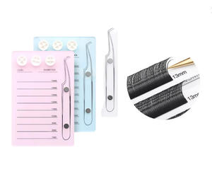 Nueva Bandeja de Acrílico para Extensiones de Pestañas, Soporte para Pegamento, Herramienta de Belleza Magnética, <span class=keywords><strong>Color</strong></span> Personalizado, Marca OEM/ODM, Alta Calidad - Product Image 2