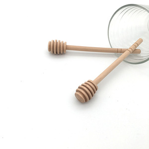 Mini Mexedor de Madeira em Forma de Colmeia de 3 Polegadas para Dispensar Mel em Potes - Product Image 2