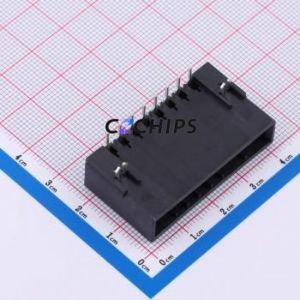 DL3810-8AWM Automotive <b>Connector</b> Bent Lead Through Hole,P=3.81mm <b>Connector</b> Automotive <b>Connector</b> Socket 8P 3.81mm 1 - Product Image 1