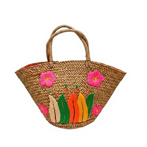 Bolso de compras TAS BOTANI de hierba Mendong tejida, ecológico, natural, para uso diario, playa o mercado, para mujer - Product Image 4