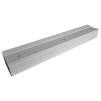 Perfil de Aluminio y Acero Inoxidable con Luz LED Blanca Marrón, Fabricación Profesional OEM, Superficie Pintada, Certificado ISO 9001