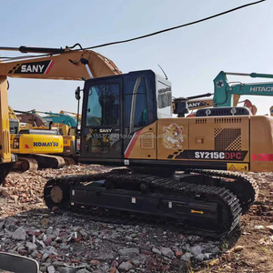 High Quality 21 Ton Sany Heavy Industry 215 SY215 Hydraulic Crawler Excavator Professional With Engine Gearbox Used Low Price - Product Image 6