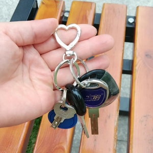 Hình Trái Tim Kim Loại Mùa Xuân Clip Snap Hook <span class=keywords><strong>Carabiner</strong></span> DIY Phụ Kiện Phần Cứng Cho Túi Xách Và <span class=keywords><strong>Keychain</strong></span> - Product Image 6