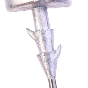 Cabeza de jig de plomo con forma de pez y ojos 3D, anzuelo negro afilado de 3.5g a 14g para señuelos blandos, equipo de pesca de agua dulce para lubina y trucha - Product Image 4
