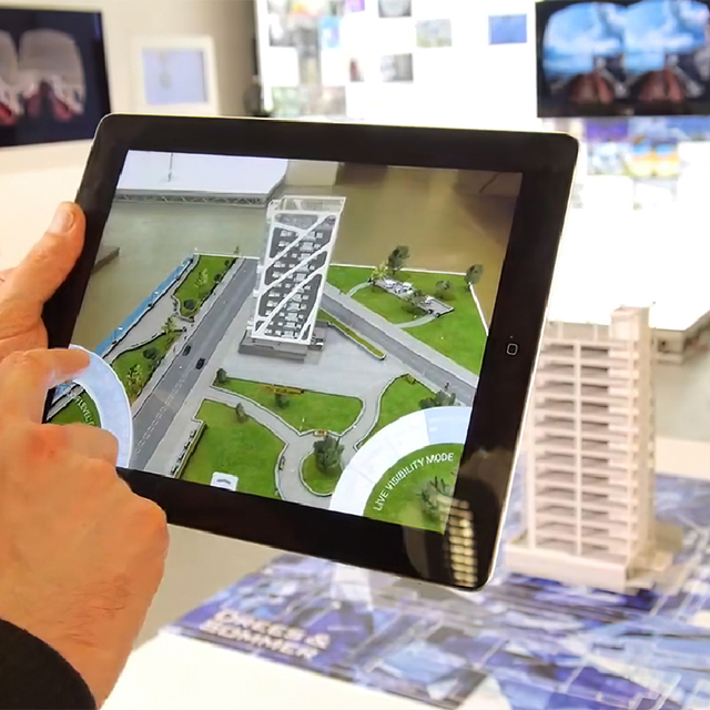 3D Intelligent Platform Home Use MR Glasses Virtual Reality Augmented Reality Software Interactive AR Scanning Shopping Mall