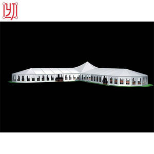 Tente de réception de haute qualité en aluminium de Dubaï, capacité 500 à 600 personnes, pour événements, mariages, avec décoration - Product Image 3