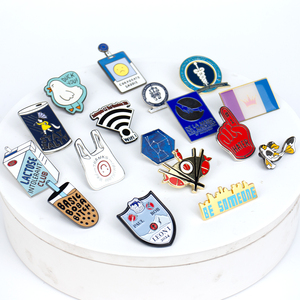 Produsen Pin Enamel Keras Kustom, Pin Logam Lapel dengan Logo Personalisasi, Pin Enamel Kustom Grosir Tanpa Minimum Pemesanan - Product Image 1