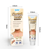 Crème Apaisante Anti-Transpiration : Élimine les Taches de Sueur, Absorption Douce, Extrait Herbal Nourrissant pour la Peau