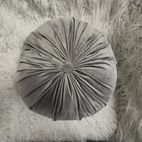 Haute qualité personnalisé lanterne ronde velours canapé chaise housse de coussin doux décor à la maison taie d'oreiller