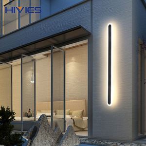Gran oferta, lámpara de pared impermeable IP65 de diseño Simple Retro nórdico, patio, fácil instalación, luz de pared Led de aluminio Acrílico - Product Image 3