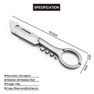 <span class=keywords><strong>Tire</strong></span>-<span class=keywords><strong>bouchon</strong></span> manuel <span class=keywords><strong>Laguiole</strong></span> personnalisé en acier inoxydable 420, finition satinée, écologique, à prix abordable - Product Image 4