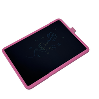 Tablette d'écriture LCD 15 pouces, rechargeable par USB, en plastique ABS léger, portable, effacement en un clic, OEM ODM