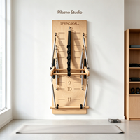 Reformer de Pilates mural réglable, machine d'entraînement portable pour studio de Pilates et entraînements à domicile